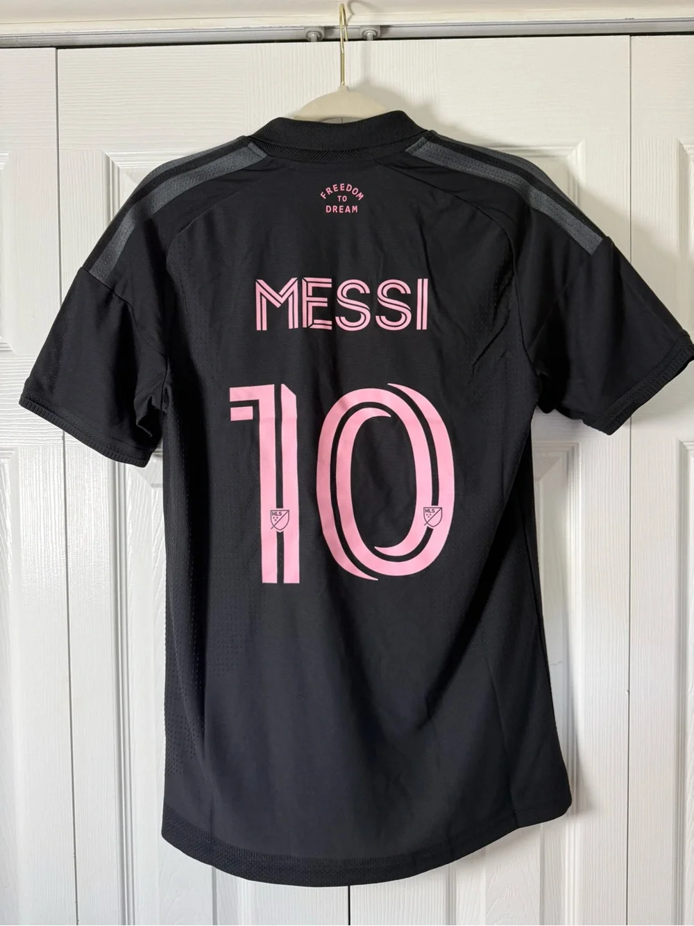 Adidas Inter Miami CF 26 Messi Away Authentic Jersey Black JL8494 | Size S NWT